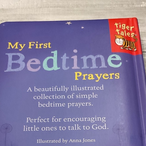 My First Bedtime Prayers children book bedtime story book - Picture 5 of 6